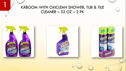 Best Shower Cleaner For Hard Water