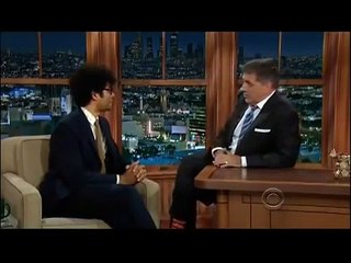 Richard Ayoade is Slightly English on Craig Ferguson