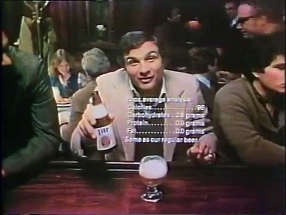 Retro 1977 Nick Buoniconti Miller Beer Commercial