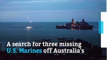 Search for missing marines ends after aircraft crashes off Australia