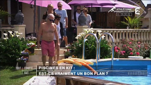 Les piscines en kit cartonnent mais que valent-elles ? Regardez