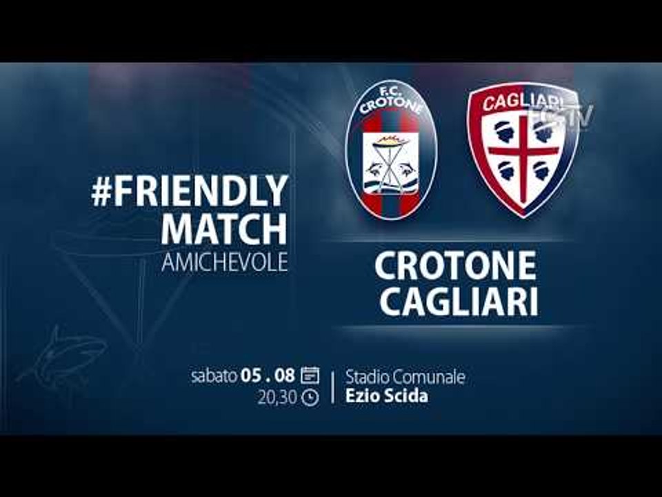#CrotoneCagliari sabato i nostri ragazzi giocheranno allo Scida
