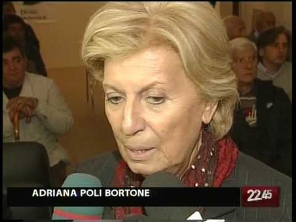 TG 17.10.09 La poli Bortone contro la Banca del Mezzogiorno