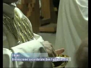 Trani, ordinazione sacerdotale don Fabio Seccia
