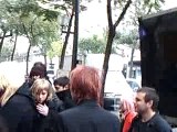 File d'attente concert de THE Gazette vers 17h00