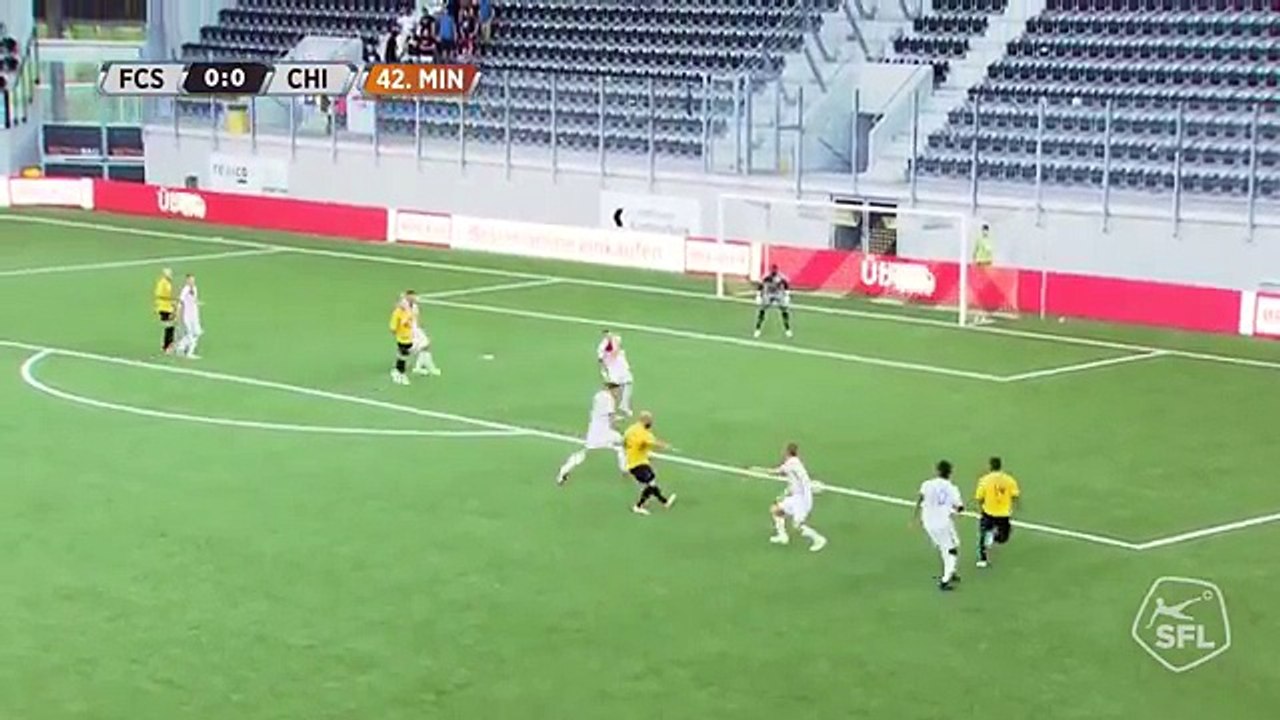 Schaffhausen 1:0 Chisso (Swiss Chellenge League 5 August 2017)