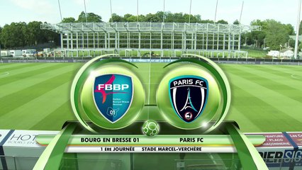 J2 FBBP 1-2 Paris FC | Résumé vidéo | 2017-2018