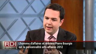 RDI Économie - Entrevue avec Pierre Bourgie