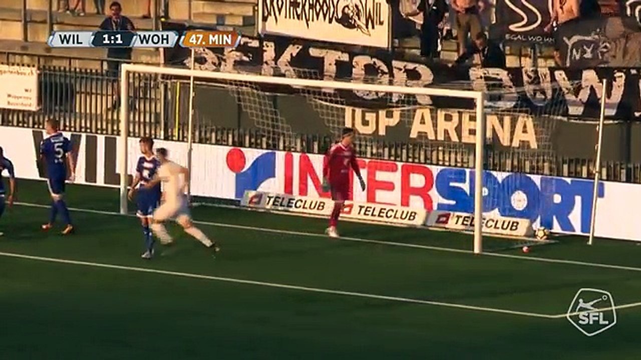 Wil 3:1 Wohlen (Swiss Chellenge League 5 August 2017)