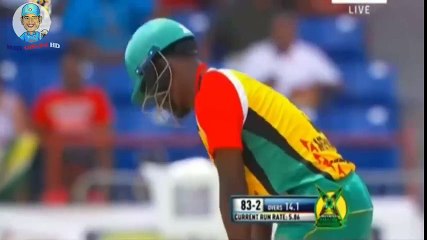 Hasan Ali 2 Wickets In Debut Match In CPL 2017 vs Guyana Amazon Warriors