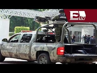 Ejército desbloquea carretera de Apatzingán, tomada por grupos de autodefensa/