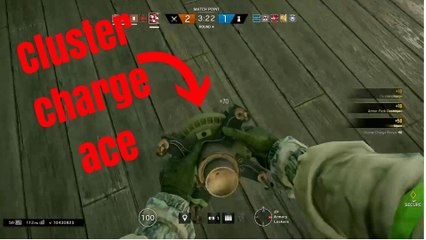 Fuze cluster charge ace! Rainbow six siege