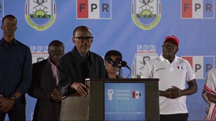 Rwanda election: President Kagame declares victory