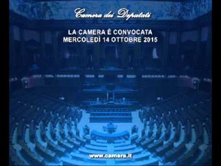 Roma - Camera - 17^ Legislatura - 502^ seduta (14.10.15)