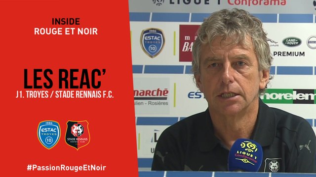 J1. Troyes / Stade Rennais F.C. : Réactions