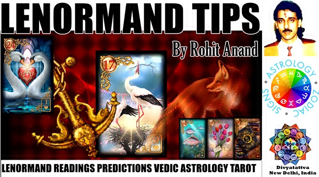 Lenormand Tips For Psychic Predictions Readings Divination Fortune Telling With Cartomancy By Rohit Anand