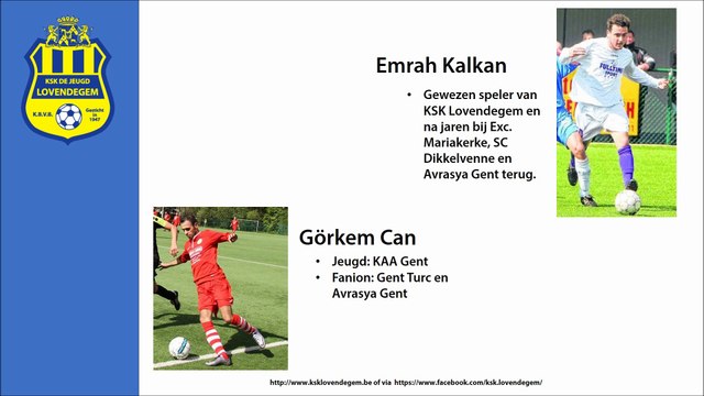 spelersvoorstelllng KSK Lovendegem
