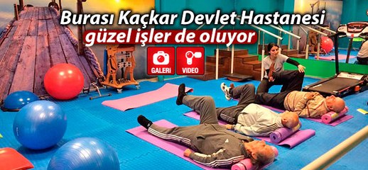 Kaçkar Devlet Hastanesinde güzel işler de oluyor
