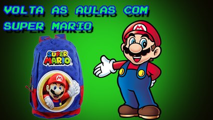mochila super mario, super mario school bag, backpack,Супер Марио рюкзак, Sac à dos super mario, Retour à l'école.
