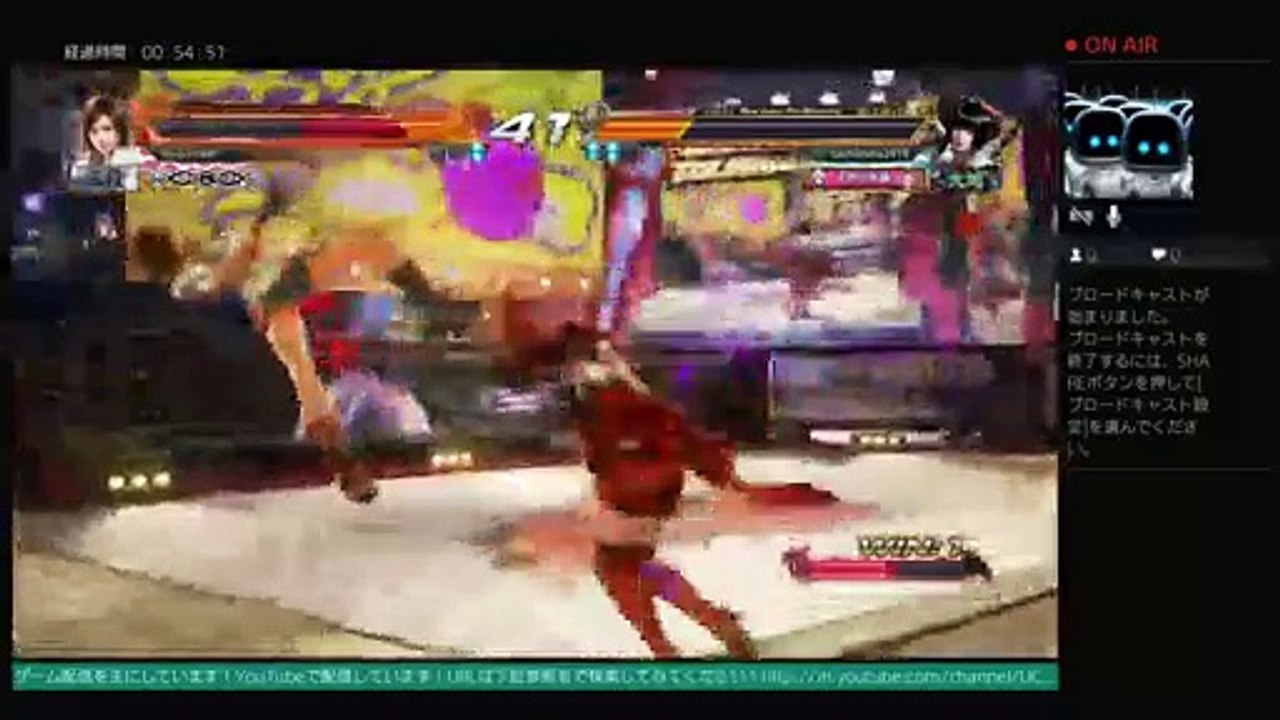akiraの鉄拳7フレンドとトーナメントやプレイヤーマッチプレイ！！　生配信  LIVE FROM PlayStation 4 (218)