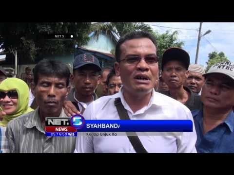 Aksi Unjuk Rasa Pendukung Pilkada di Sumut Berakhir Ricuh - NET5