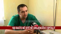 160 RASTE NË DITË NË URGJENCËN E SPITALIT