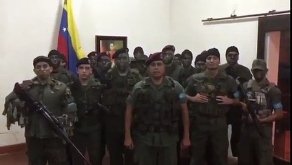 Venezuela'da ABD destekli askerlerden darbe girişimi!