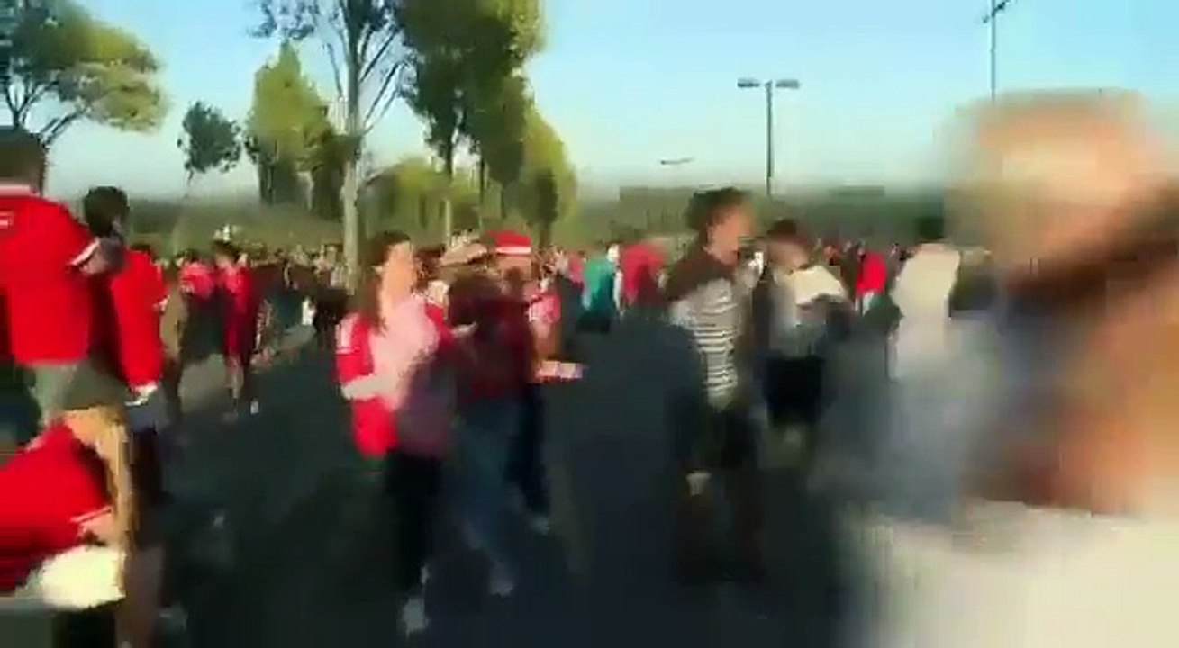 Jornalista da CMTV foi AGREDIDO por adeptos do Benfica (Supertaça 2017)