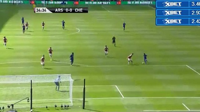 Petr Cech amazing save - Arsenal 0-0 Chelsea 06.08.2017 FA Community Shield