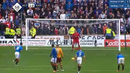 Dorrans G. (Penalty) Goal HD - Motherwell 1-2 Rangers 06.08.2017