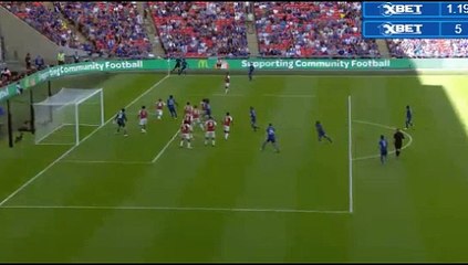 Victor Moses Goal HD - Arsenal 0-1 Chelsea 06.08.2017 FA Community Shield