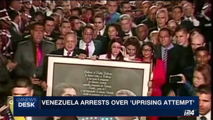 i24NEWS DESK | Venezuela arrests over 'Uprising attempt'  | Sunday, August 6th 2017
