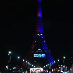 Le PSG : La bienvenue ea Neymar sur la Tour Eiffel a coûté 50000 euros !