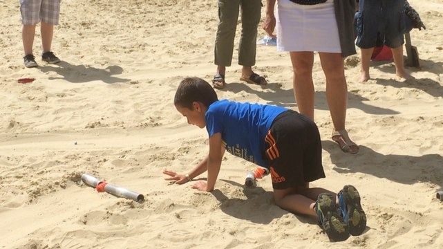 Courses de billes à Alençon plage avec Payaso Loco