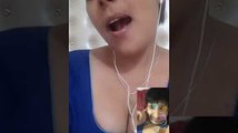 My video call recording with boyfriend video from girl phone - #011