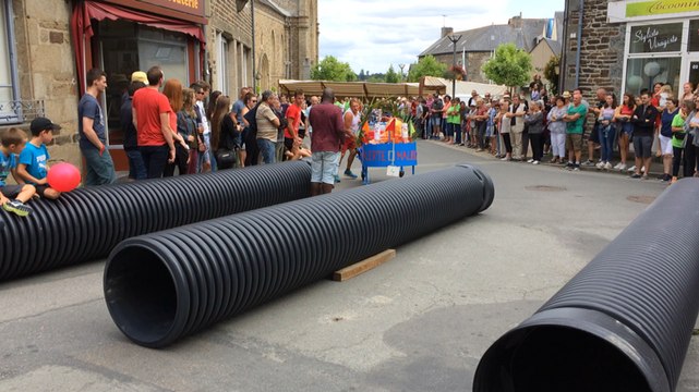 Course de lits à roulettes