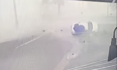 Security Footage Shows Tornado Flipping Cars in Salisbury Parking Lot