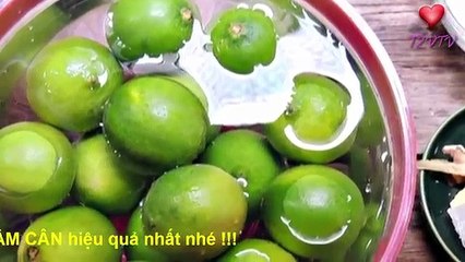 Luộc chanh lấy nước uống liên tục trong 7 ngày giảm hẳn 4kg, mỡ bụng bay sạch