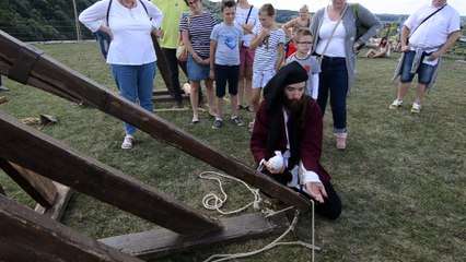 Trébuchet au Fort de Huy