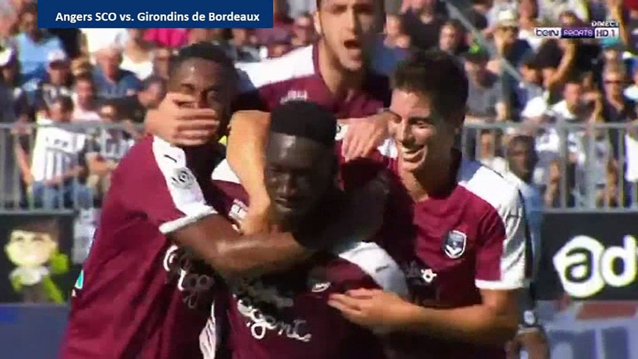 1-2 Alexandre Mendy Goal - Angers SCO 1-2 Girondins de Bordeaux - 06.08.2017 (HD)