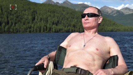 Vladimir Putin Goes Shirtless For His Summer Vacation in Siberia