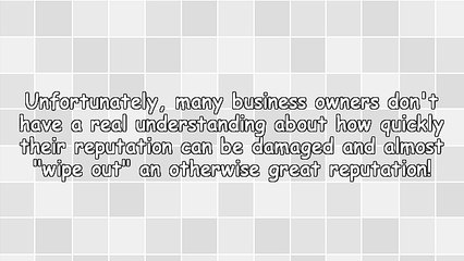 Reputation - Wikipedia Definition Incomplete