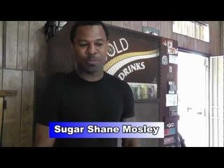 Shane Mosley Talks Mayweather-Ortiz