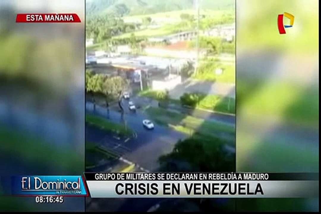 URGENTE!!! Venezuela grupo de militares se rebelan contra Maduro
