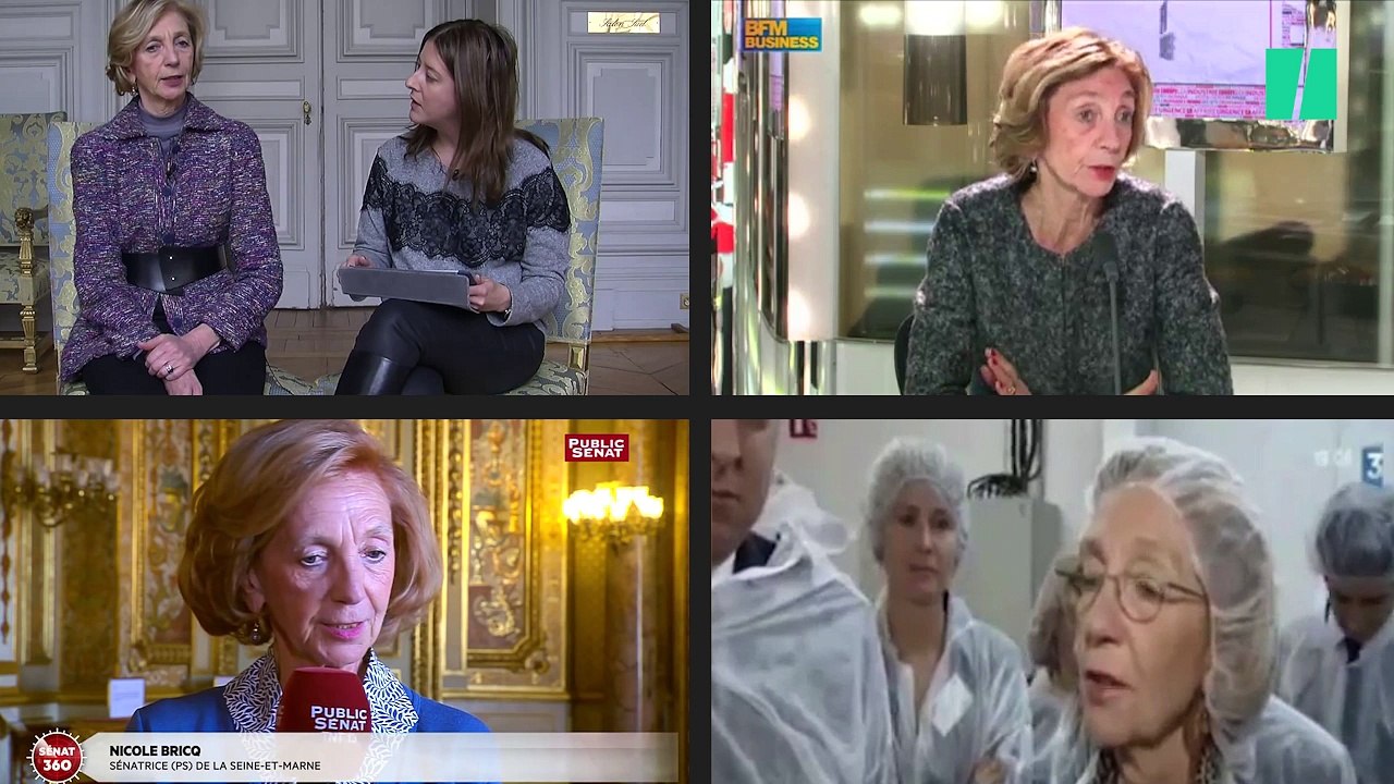 Quand Nicole Bricq oubliait la présence des caméras