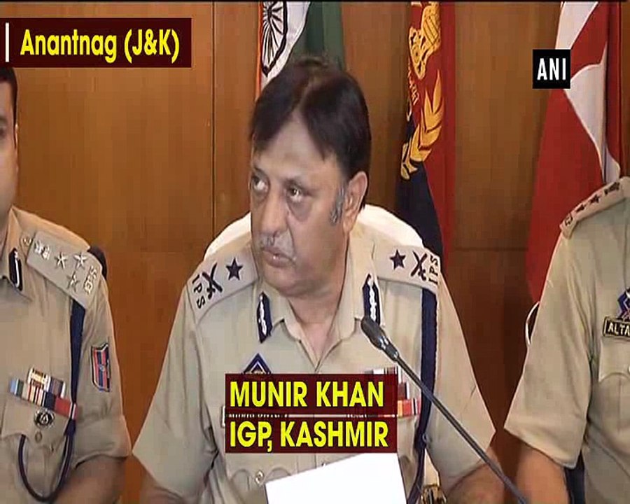 Amarnath Yatra terror attack: LeT was involved, accused identified: IGP Kashmir