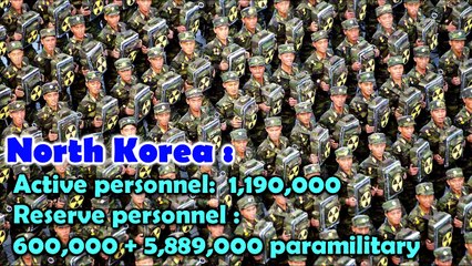 USA VS NORTH KOREA Military Power Comparisons