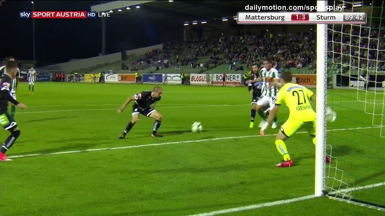 Stefan Maierhofer penalty Goal HD - Mattersburg 2 - 3 Sturm Graz - 06.08.2017 (Full Replay)