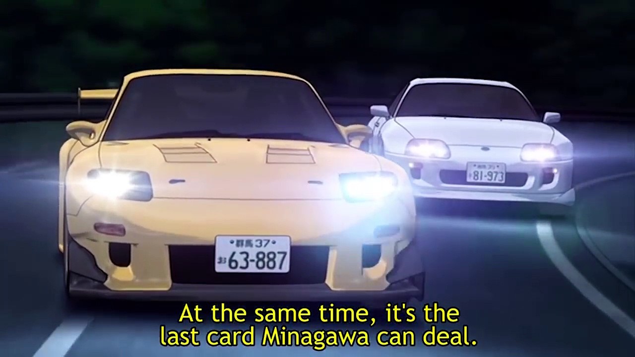 Initial D: Fifth Stage FD3S vs. JZA80 [SUPERCUT]