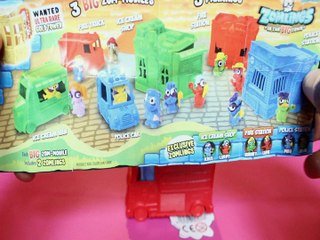 ZOMLING IN THE BIG TOWN SERIES 5 RED BUS REVIEW + UNBOXING HIFUR MECHY CHARACTERS Toys BABY Videos